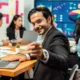 Executive coach supporting career transitions