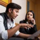 Executive coach helping improve leadership